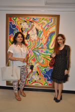 at art show When Fairies Meet Ganesha in Jehangir Art Gallery on 24th Sept 2014